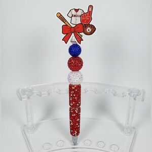 Angels Baseball Rhinestone Pen